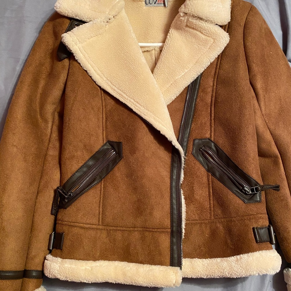 Juniors Shearling Jacket